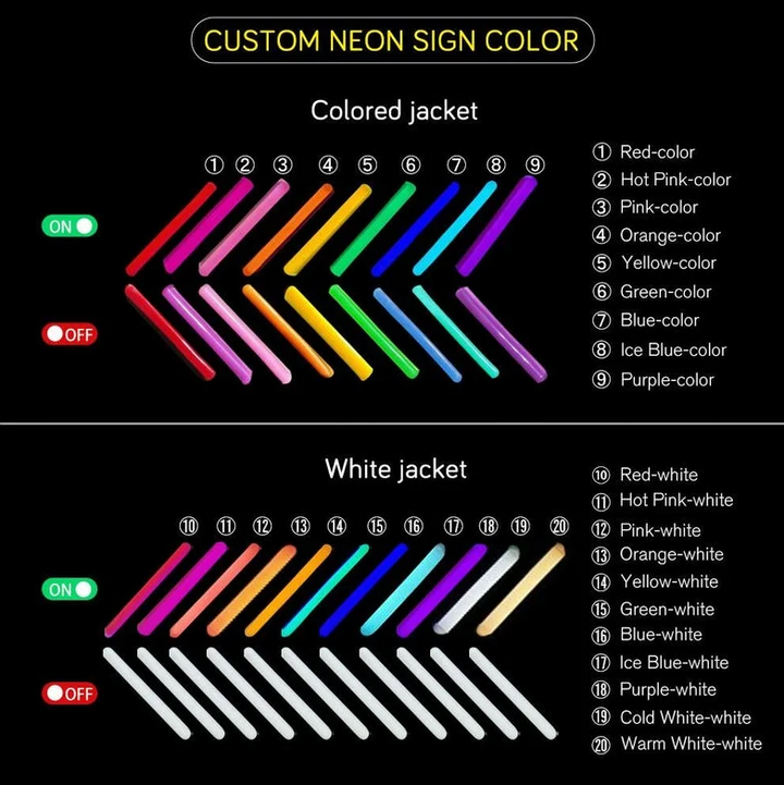 Custom LED Neon Signs, Business Logo Neon Light