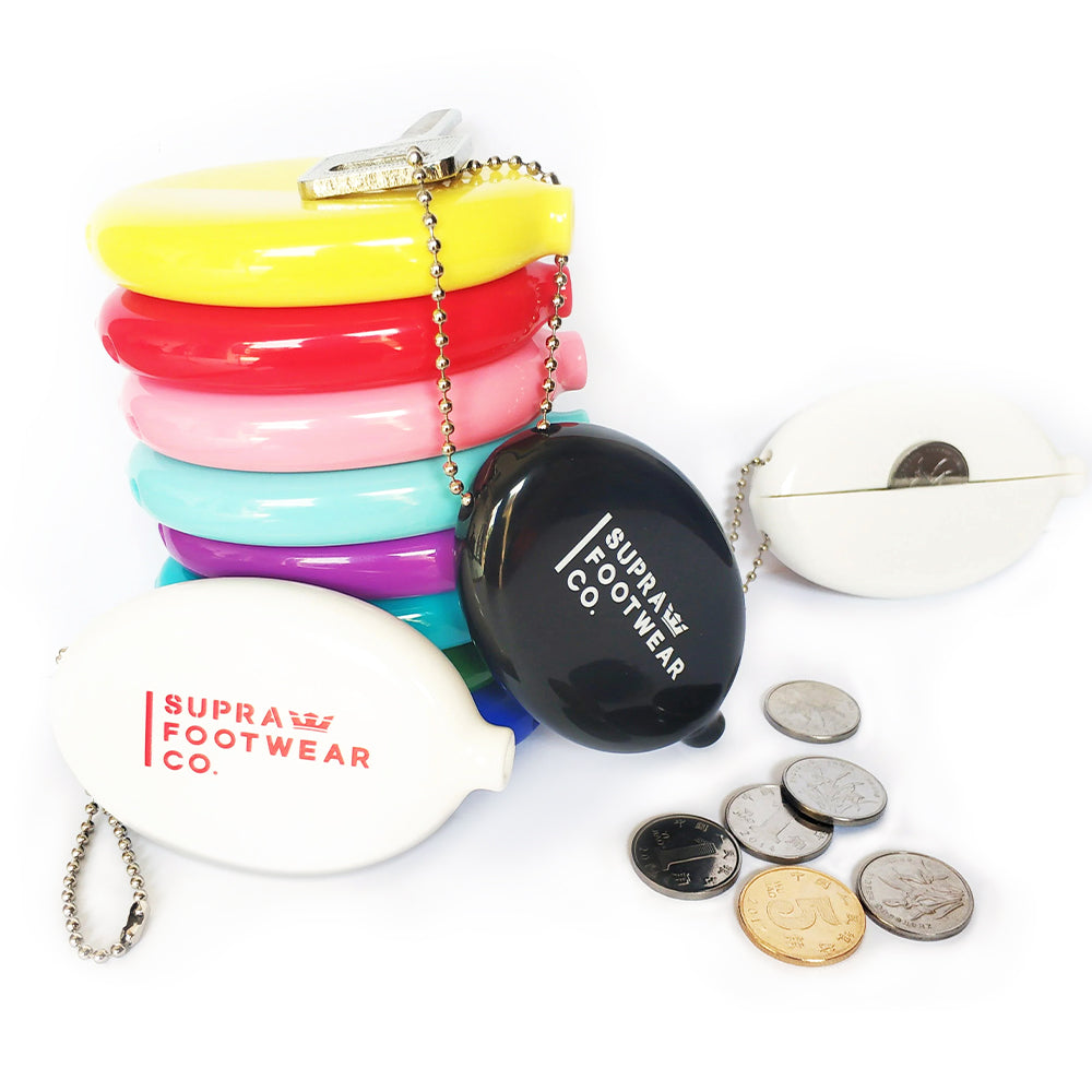 Personalized Rubber Coin Pouch Keychain, Custom  Silicone Coin Pouch, Bag Charm